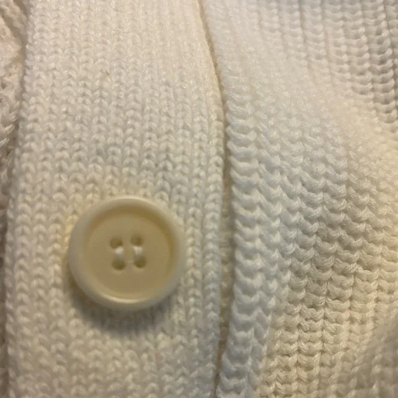 White + Warren Ivory Button-Up Cardigan - Picture 9 of 9
